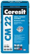 Клей для плитки CERESIT CM 22 Mega Format Flexible 25 кг